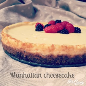 Manhattan cheesecake
